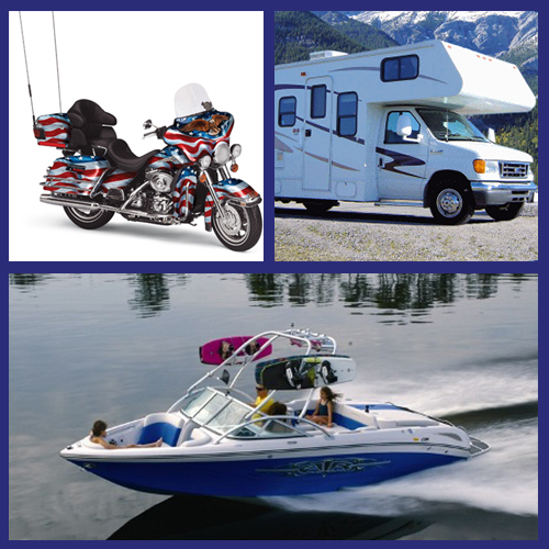 Motorcycle, Boat & RV Insurance
